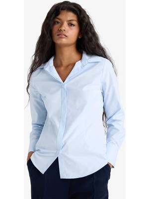 DeFacto Fitted Bengalin Uzun Kollu Gömlek Y4651AZ25WN