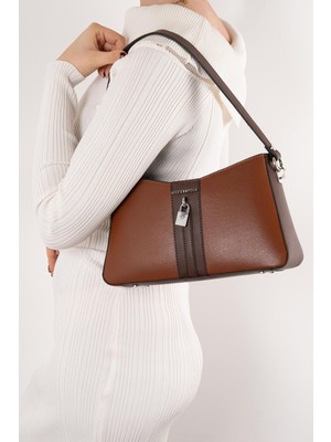 Silver Polo Kadın Omuz Çantası Taba - Kahve SP1102 Silver & Polo