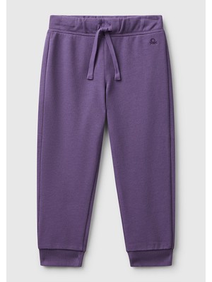 Benetton Kız Bebek Açık Pembe Eşofman Altı 3J70GF01N-25K