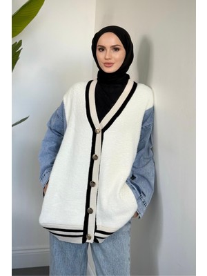 Nevoso Muadil Hırka Beyaz