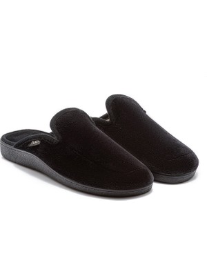 Twigy Siyah Erkek Ev Terliği Tw Fred Hafif ve Konforlu Düz Taban ile Evde Kullanım İçin