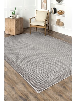 Sisaletta Jüt Görünümlü Sisal Dokuma Modern Kilim | Tozumaz, Robot Süpürge Uyumlu