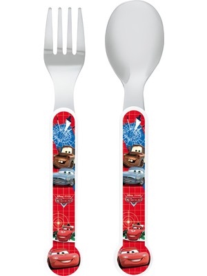 Trudeau Kbobaby Disney Cars Çocuk Çatal Kaşık Seti