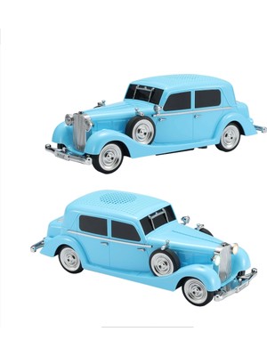 WS1934 Model Klasik Araba Şarjlı Bluetooth Hoparlör Ses Speaker Müzik Çalar Subwoofer Kolon Fm Radyo Sd Kart USB
