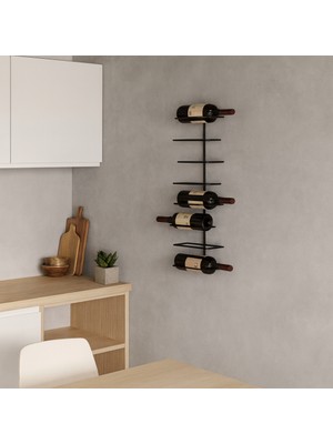 Rack And Cork - Metal Şarap Rafı, Meşrubat Rafı, Şarap Rafı, Şişe Rafı