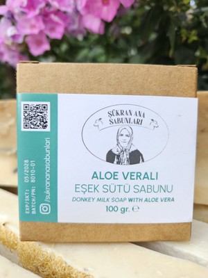 Şükran Ana Aloe Veralı Eşek Sütü Sabunu