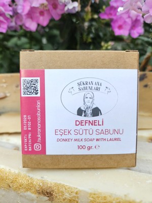 Şükran Ana Defneli Eşek Sütü Sabunu