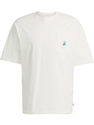 Adidas Sportswear JL9234 Dog Soccer Patch Pocket Graphic Tişört