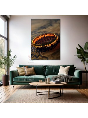 Kanvas Tablo Ev Ofis Duvar Tablosu Lotr Yüzük Yeni Ev Hediyesi Kanvas Ev Dekoru