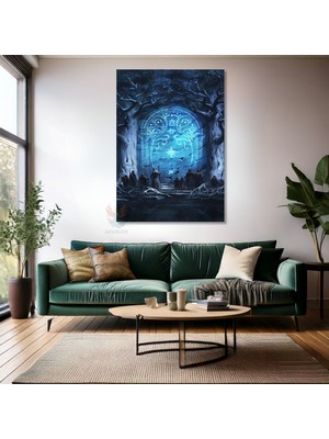 Kanvas Tablo Ev Ofis Duvar Tablosu Moria Gecidi Yeni Ev Hediyesi Kanvas Ev Dekoru