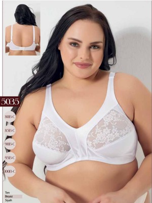Iç Giyim Godewo Klasik Dantelli Toparlayıcı (Minimizer) Balensiz Sütyen