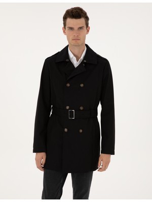 Pierre Cardin Erkek Siyah Kaban 50313866-VR046