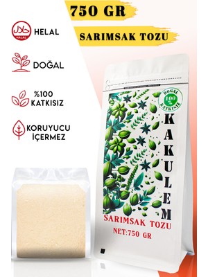 Sertifikalı 750 gr Yerli Taş Köprü Sarımsak Tozu