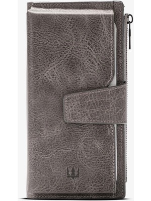 Getto Deri Zoe Hakiki Deri Kişiye Özel İsim Baskılı Cüzdan 