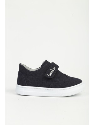 Benetton Lacivert Nubuk Çocuk Spor Ayakkabı BN-32060