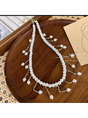 Zarif Inci Zincir Kolye ile Şıklığınızı Tamamlayın