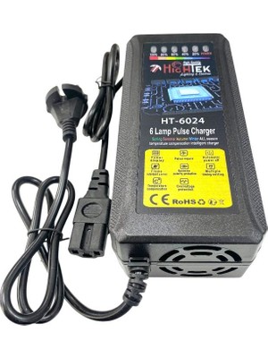 Hightek 60VOLT 24AMPER Elektrikli Bisiklet Şarj Cihazı
