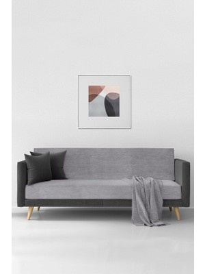 Favora Şönil Koltuk Örtüsü - Açık Gri