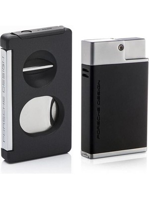 Porsche Design Puro Çakmak Kesici Seti Black P3631 01/26