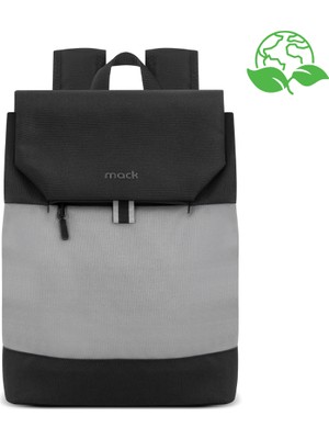Mack MCE-1301 14.1" Zen Eco Günlük Sırt Çantası Siyah Gri
