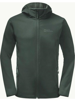Jack Wolfskin Bornberg Hoody Erkek Yeşil Softshell