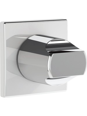 Vitra Suit Ankastre Stop Valf A42872, Krom, Duvar Üstü, Pirinç Gövde, Yuvarlak Rozetli