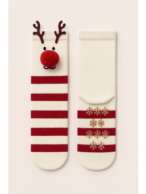 Katia & Bony Çocuk Ponpon Aksesuarlı Soket Çorap