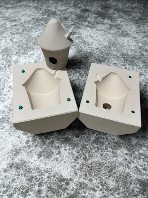 17 cm Ev Alçı Kalıbı - Ev - Sanatsal Seri