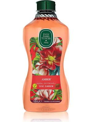 Eyüp Sabri Tuncer 1,5lt Amber Sıvı Sabun Doğal Zeytinyağlı