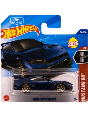 Hot Wheels Ford Mustang Gtd - Lacivert (1/64) 2025 Üretim