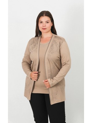 Içi Kısa Kol Bluzlu Ceketli Ince Takım 5201T