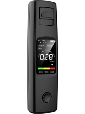 Monozone A20 Taşınabilir Alkol Test Cihazı Yüksek Hassasiyetli Alkol Ölçer Hd Ekran Temassız Şarjlı