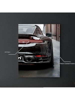 Neon Poster LED Işıklı – Dekoratif Duvar Posteri Hediye ve Ev Dekoru Için Harika Seçim