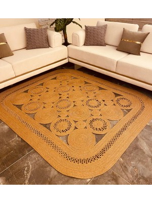 Jüt Kilim, Paspas, Mutfak Halısı, Banyo Paspası, Kilim, Halı, Oturma Odası Halısı, Balkon Paspası
