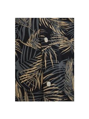 Jack&jones 12269096 Jjejeff Tropıcal Buyuk Beden Kısa Kol Gomlek