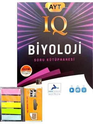 Paraf Yayınları Iq Ayt Biyoloji Soru Bankası-Yeni Baskı-