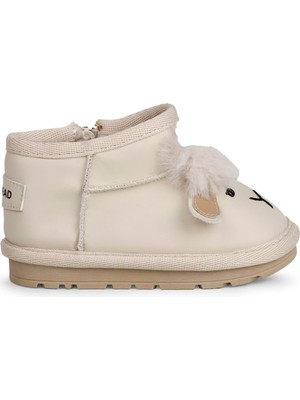 Buckhead Kız Çocuk Kürklü Bot 27 Numaralı Düz Topuklu Rahat Taban Sentetik Deri-Tekstil BUCK3058 Tazz