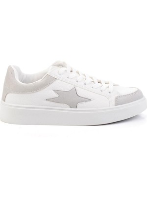 Beyaz  Kadın Sneaker K01027060009