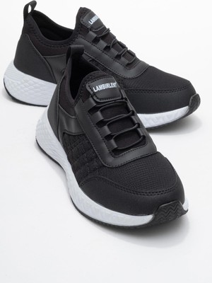 Kadın Anorak Spor Ayakkabı Siyah Beyaz