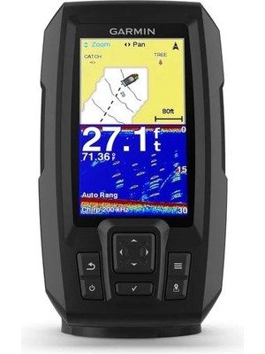 Garmin Striker Plus 4 Balık Bulucu & GPS Türkçe Menü