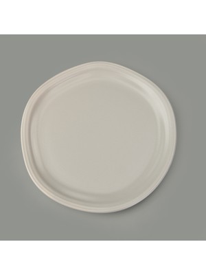 Evidea Kitchen Bloom Pasta Tabağı - Gri - 24 cm