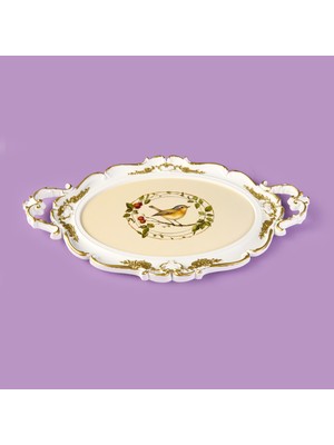 Evidea Kitchen Birdy Hürrem Tepsi - Renkli - 48 cm