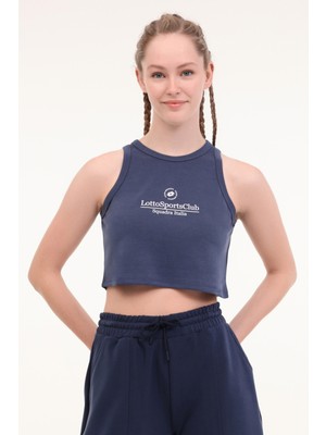 Lotto W-Lomera Tank 5fx Lacivert Kadın Atlet
