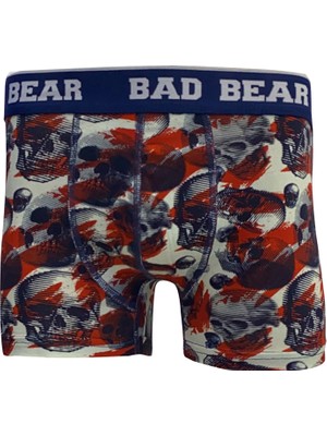 Bad Bear Redrum Koyu Beyaz Erkek Boxer
