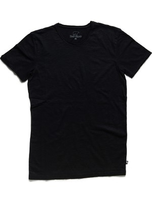 Bad Bear O-Neck T-Shirt Siyah Basic Erkek Tişört