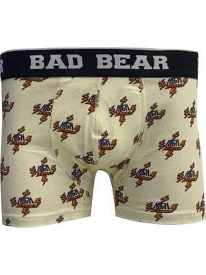 Bad Bear Voltage Koyu Beyaz Erkek Boxer