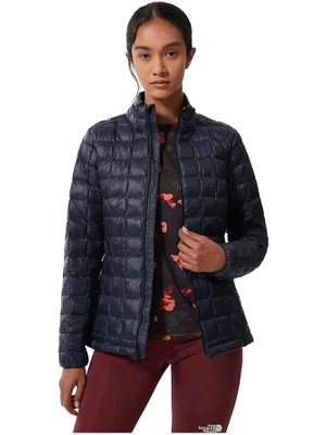 The North Face Thermoball Eco Jacket 2.0 Kadın Lacivert Kapitone Mont