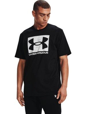 Under Armour Erkek Siyah Ua Abc Camo Boxed Logo Ss Siyah Erkek T-Shirt 1361673-001  %60 Pamuk %40 Polyester Rahat Kesim