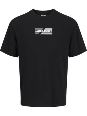 Jack&jones 12268415 Jjecorp Graphıc Organıc Cotton 0 Yaka Kısa Kol Tsh