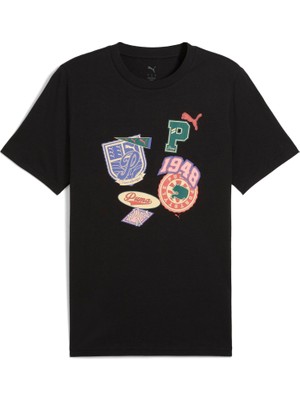 Puma Wardrobe Ess Graphic Tee Erkek Tişört
